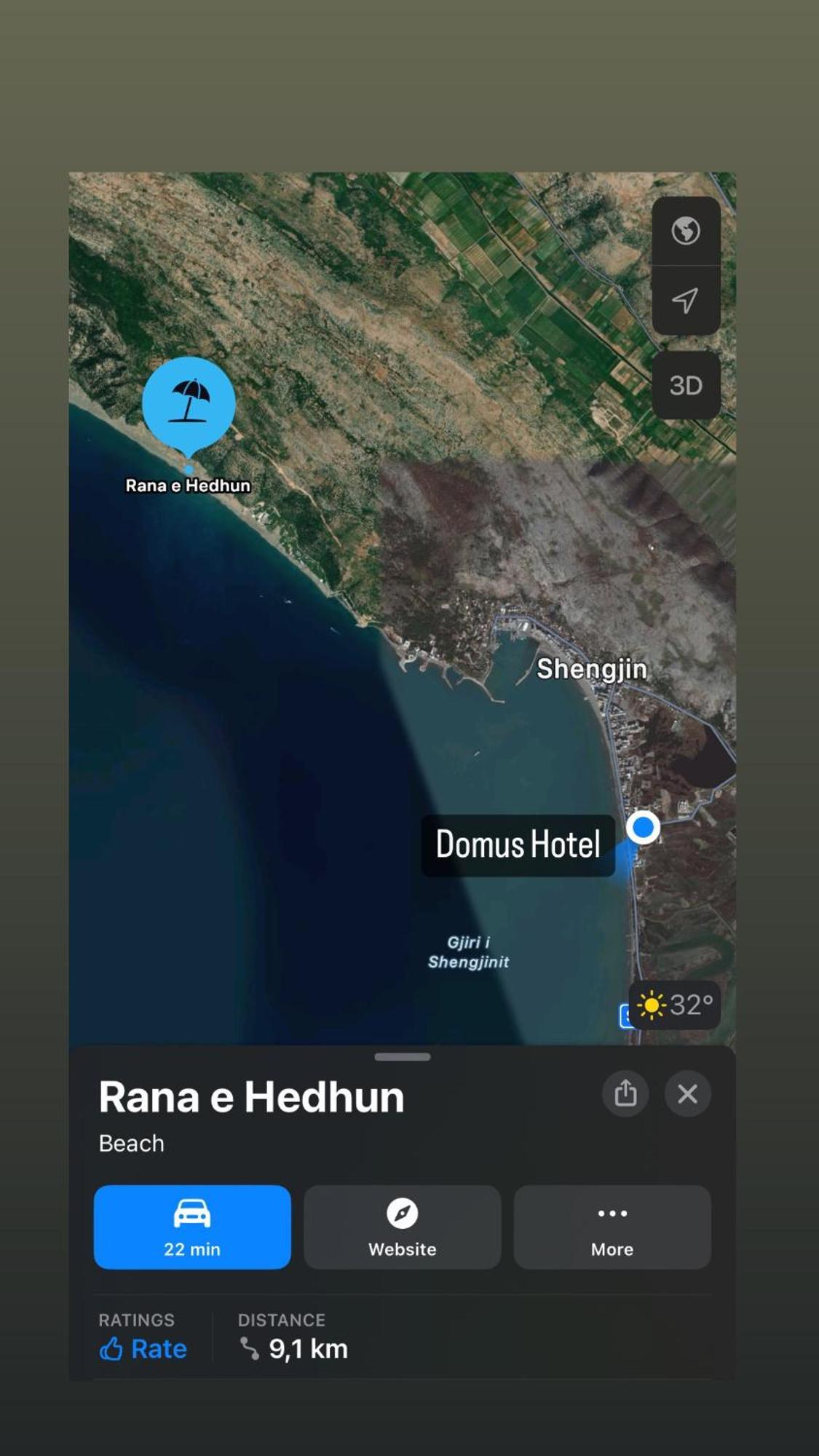 Shëngjin Domus Hotel & Apartments מראה חיצוני תמונה